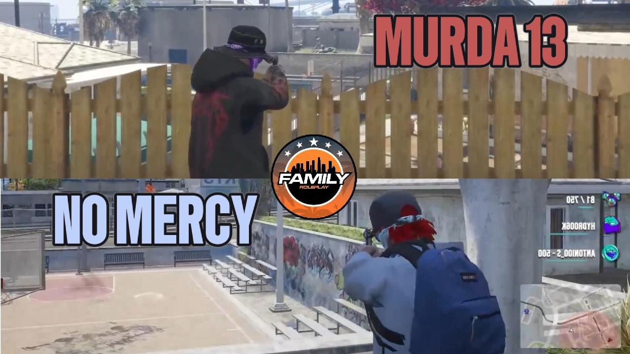 Territorio | Murda 13 vs No Mercy | NM entra a su barrio | invasión | 1hr Tiroteo D4 | Family RP 2.0