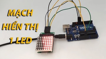 Mạch Hiển Thị 1 Led Ma Trận | Linh Kiện Điện Tử Nshop