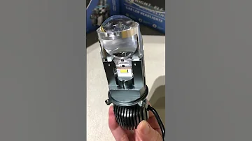 Model H4 LED Headlight With Projector Lens 6000LM 3570 Led Chip Adapter External Brand H4H 