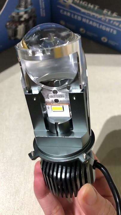 Model H4 LED headlight with projector lens 6000LM 3570 Led Chip Adapter External Brand H4H