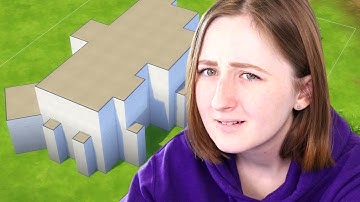 Can I turn this box into a real build in The Sims 4? (Shell Challenge)