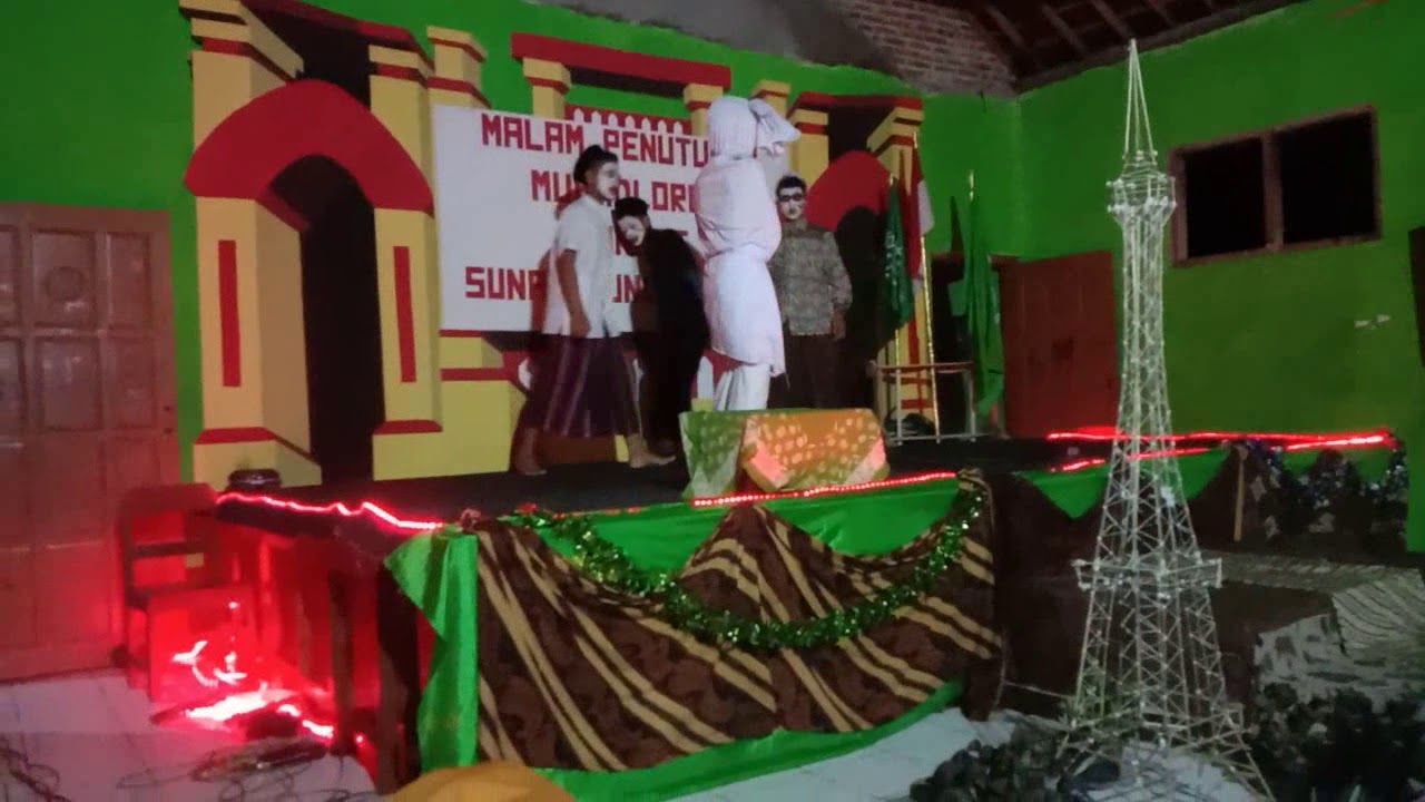 Pantomim teater DUKUN SANTET kreasi santri PP Sunan Gunung Jati