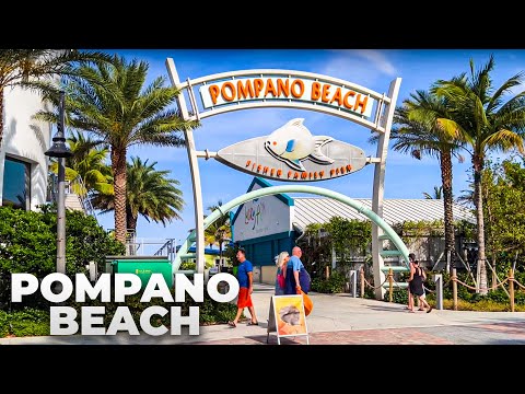 Walking Pompano Beach, FL in April 2022