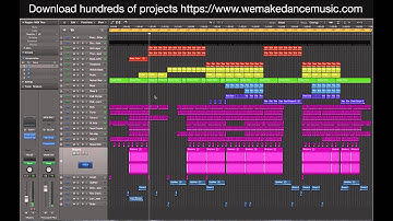 Logic Pro X Template - Techno - Techster by Mikas
