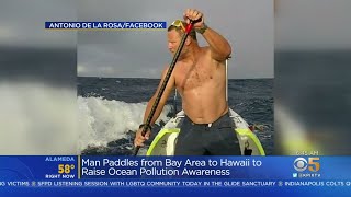 An endurance athlete from spain who set out sausalito more than two
months ago has arrived in hawaii after making the trip paddleboarding
across pac...