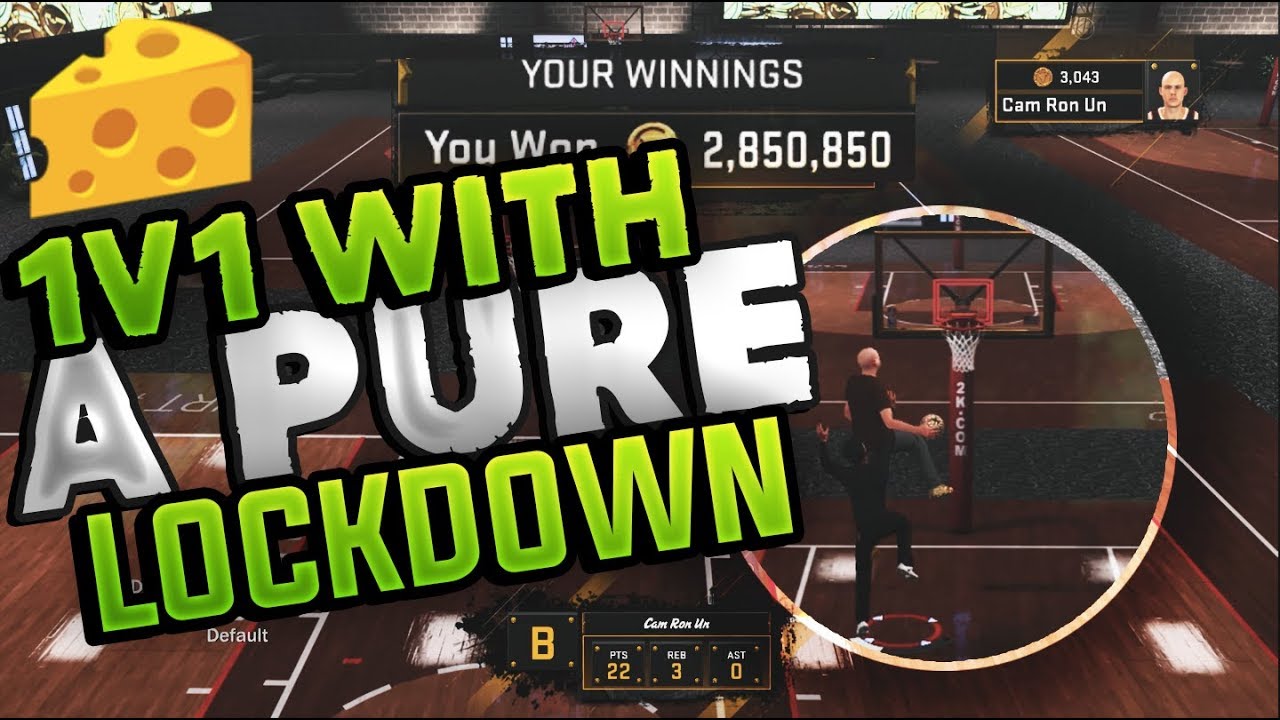 NBA 2k18 CAN A 6'7 PURE LOCKDOWN PLAY 1V1🧀🧀🧀 - YouTube