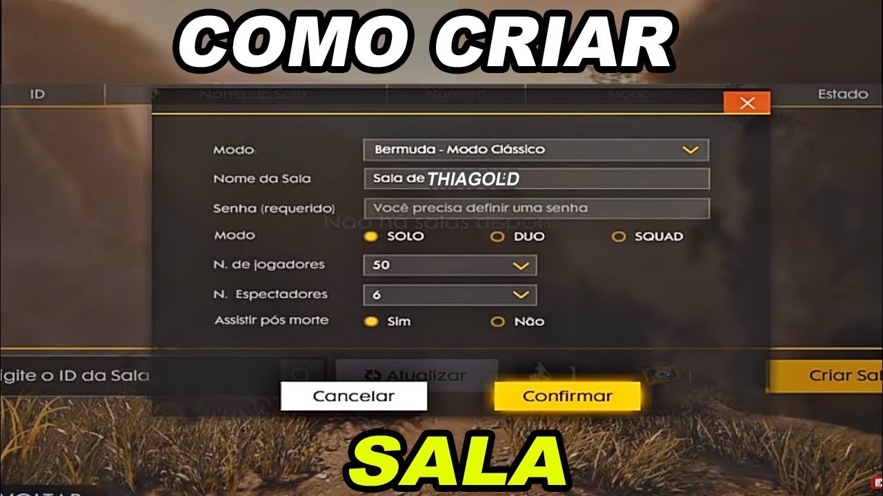 Como criar sala personalizada no Free Fire – Tecnoblog