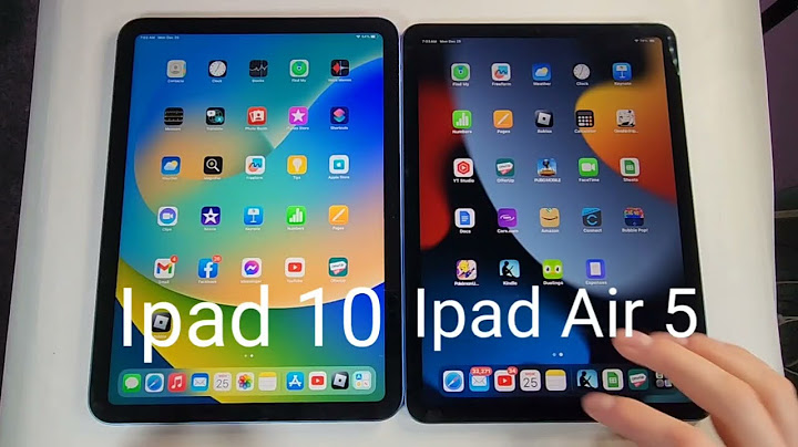 So sánh ipad 5th gen vs 6th gen