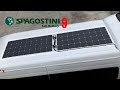 『SpAGOSTINI 9』（初出し！！コーキングが一切残らない張り方）ハイエース用サブバッテリーRENOGYさんの175Wソーラーパネルを2枚取り付けていきます。『スパゴスティーニ9』