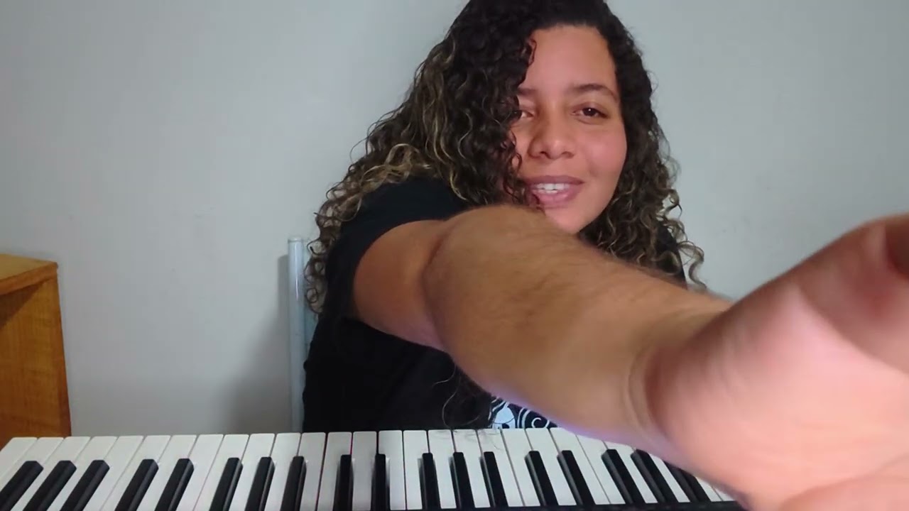 🎹 Vídeo Aula 07 – Teclado P/Iniciantes – Treino das Tríades Sustenidas Maiores - Sol# e Lá#