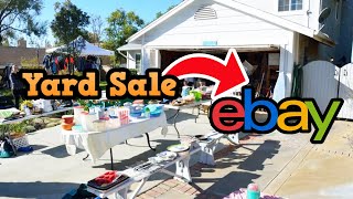 Buy this at GARAGE SALES to resell on ebay. Community Yard Sales are the best.