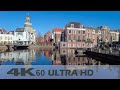 Afternoon Walk in LEIDEN | Netherlands | Historic City Centre | 4K60 Walking Tour | Binaural Audio