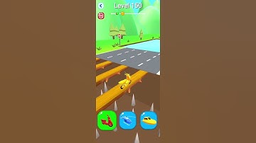 shape-shifting funny race gameplay on android level 150 #shorts