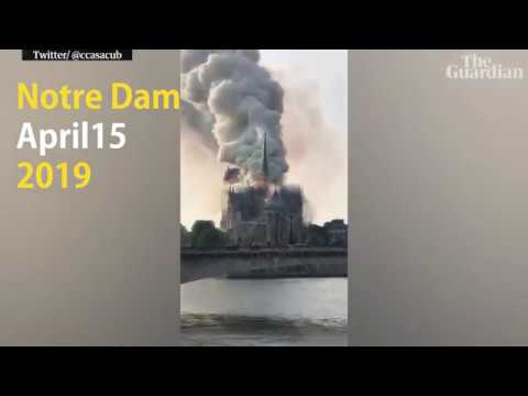 ხანძარი პარიზის ღვთისმშობლის ტაძარში / Notre Dame Fire