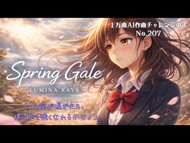 1万曲作曲チャレンジ #207】Suno・DTM・AI作曲 J-POPラブバラード曲