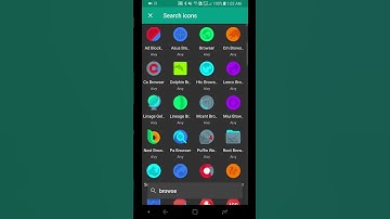 Iconzy - Using universal icon search with Nova Launcher