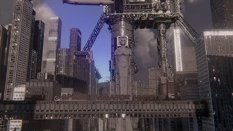 Space Elevator City - Olivers Pavicevics - Neon Challenge Final Submission