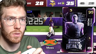 Randy Moss Is The Best Wide Receiver In Madden History... Throwback CFM Ep 4