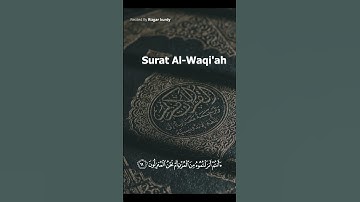 سورة الواقعة كاملة   رزكار الكردي  Surat Al Waqi'ah Rizgar kurdy  8