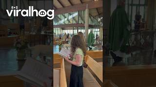 Doggo Helps Out During Catholic Mass || ViralHog