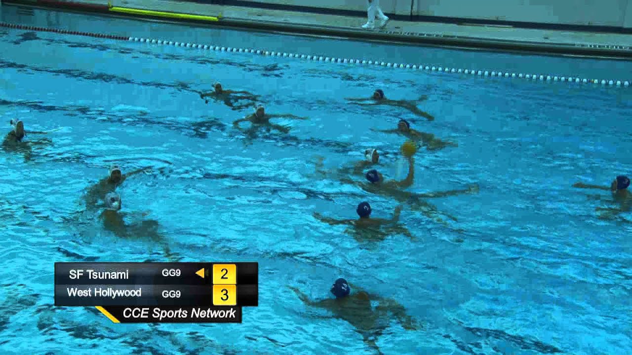 Water Polo Gay Games 9 Day 1 West Hollywood (WEHO) vs SF Tsunami