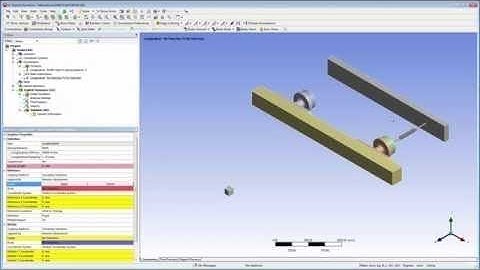 ANSYS Explicit Dynamics: Springs, Remote Displacement, and Parallel Processing