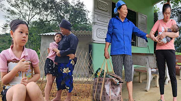 Uyen planted new flowers - The old lady went looking for her aunt - Aunt Luu's new destination