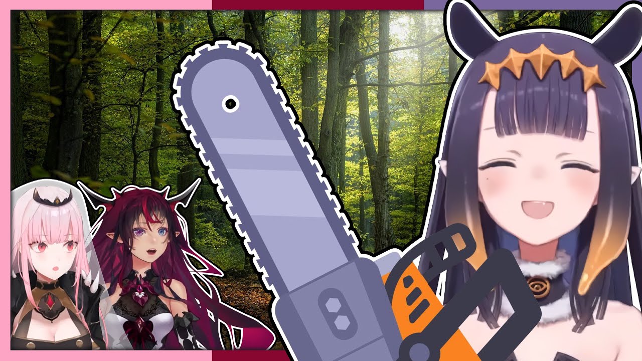 Ina makes chainsaw noises【Hololive EN】 YouTube