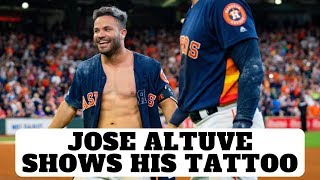 altuve shirt rip