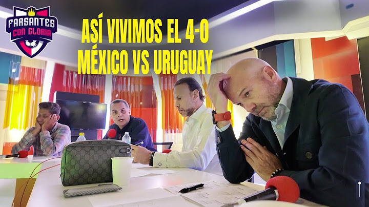 Así vivimos la noche triste de MÉXICO con URUGUAY... ¡DR. GARCÍA y MARTINOLI soltaron factos!