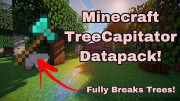 The TreeCapitator Datapack! | Minecraft Java Datapacks #1