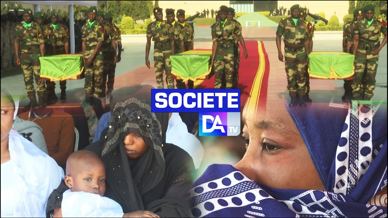 Oraison funèbre des soldats morts au Mali   Le commandant de contingent DETSEN 11 rend l'hommage de