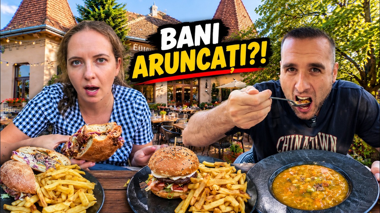 AM ARUNCAT BANII pe MANCARE la cel mai PROST RESTAURANT din CLUJ - REALITATEA din FARFURIE