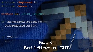 Coding a custom game controller with Arduino (Pt 4: Building a GUI)