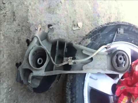 Замена задних подшипников ступицы Mitsubishi Outlander