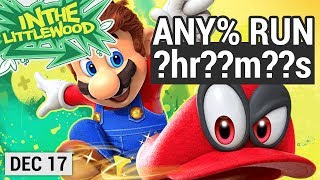 Super Mario Odyssey - Any% Speedrun (FIRST EVER ATTEMPT!)