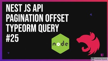 Nest JS API Pagination Offset TypeORM Query #25