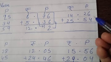 Bhartiyam Public School /Class-2nd / Subject-Maths / Revision assignment-3&4