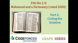 Codeforces Graph Series: Mahmoud and a Dictionary (rated 2000) Part 2 - DSU Data Structure