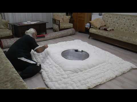 Yün Yorgan Dikimi / Wool Quilt Sewing / الصوف لحاف الخياطة / Шитье Одеяло шерстяное/ Colcha De Lã