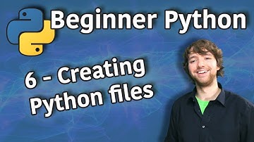 Beginner Python Tutorial 6 - Creating and Executing Python files