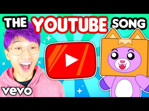 THE YOUTUBE SONG  Official LankyBox Music Video