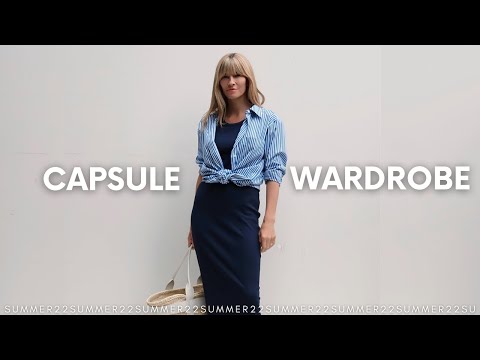 SUMMER CAPSULE WARDROBE | My closet essentials and outfit ideas (2022)