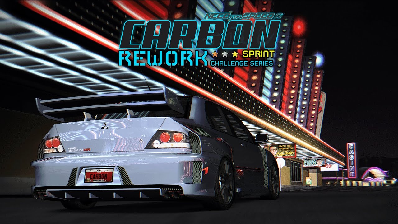 NFS CARBON REWORK | Sprint Races | Challenge Series | ALL DIFFICULTIES ...