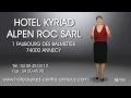 Ref:Xzim9l2fjKA Hotel kyriad alpen roc sarl franchise independant � annecy