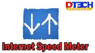 Internet Speed Meter - (Data traffic monitor) screenshot 1