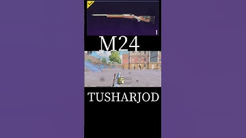 Gun Damage Test M24 VS KAR98K #vector #pubg #bgmi #1v4 #tusharjod #funny