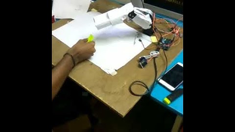 3dof arm operation using computer vision