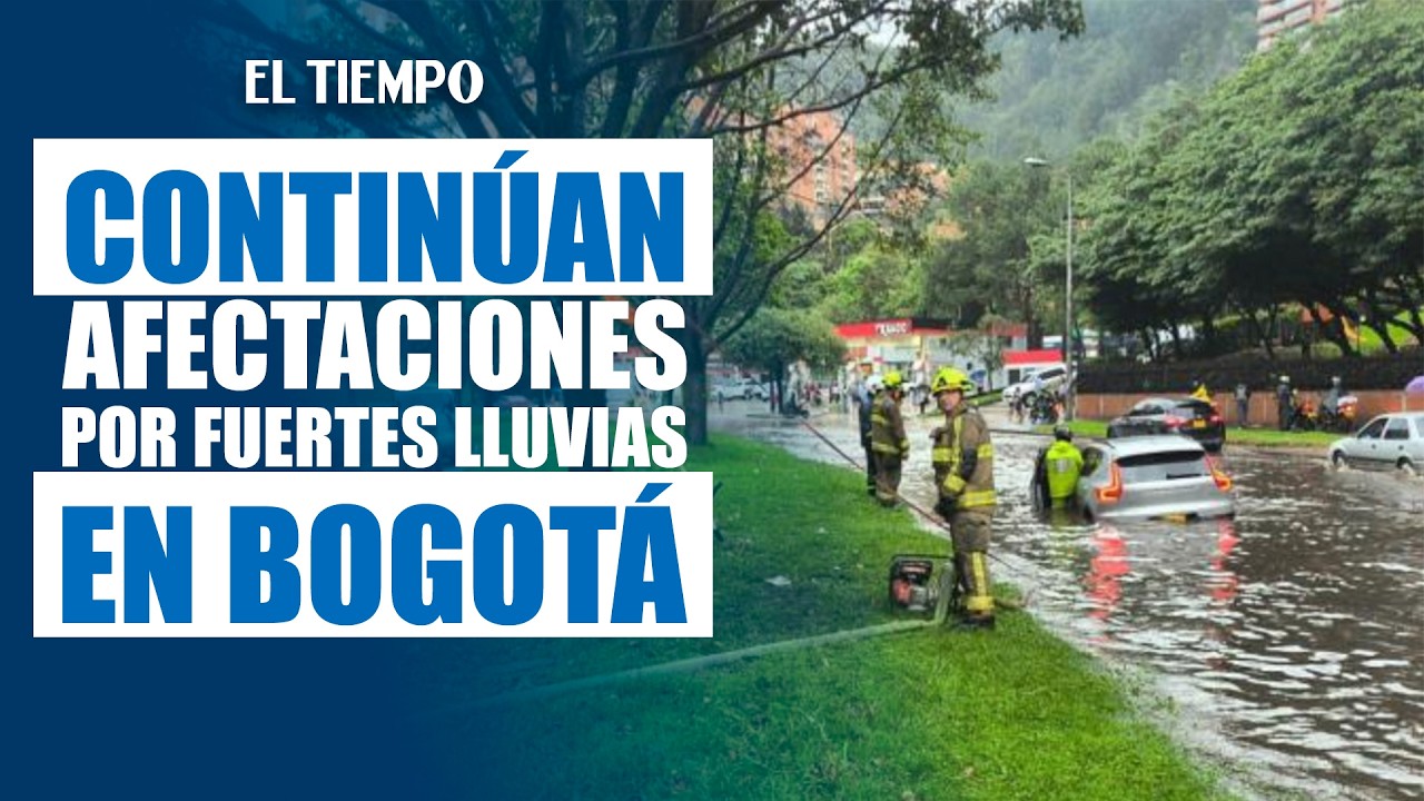 Fuertes inundaciones afectan la avenida Boyacá tras intensas lluvias en Bogotá | EL TIEMPO