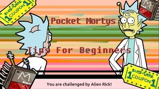 Pocket Mortys - Tips And Tricks For Beginners!